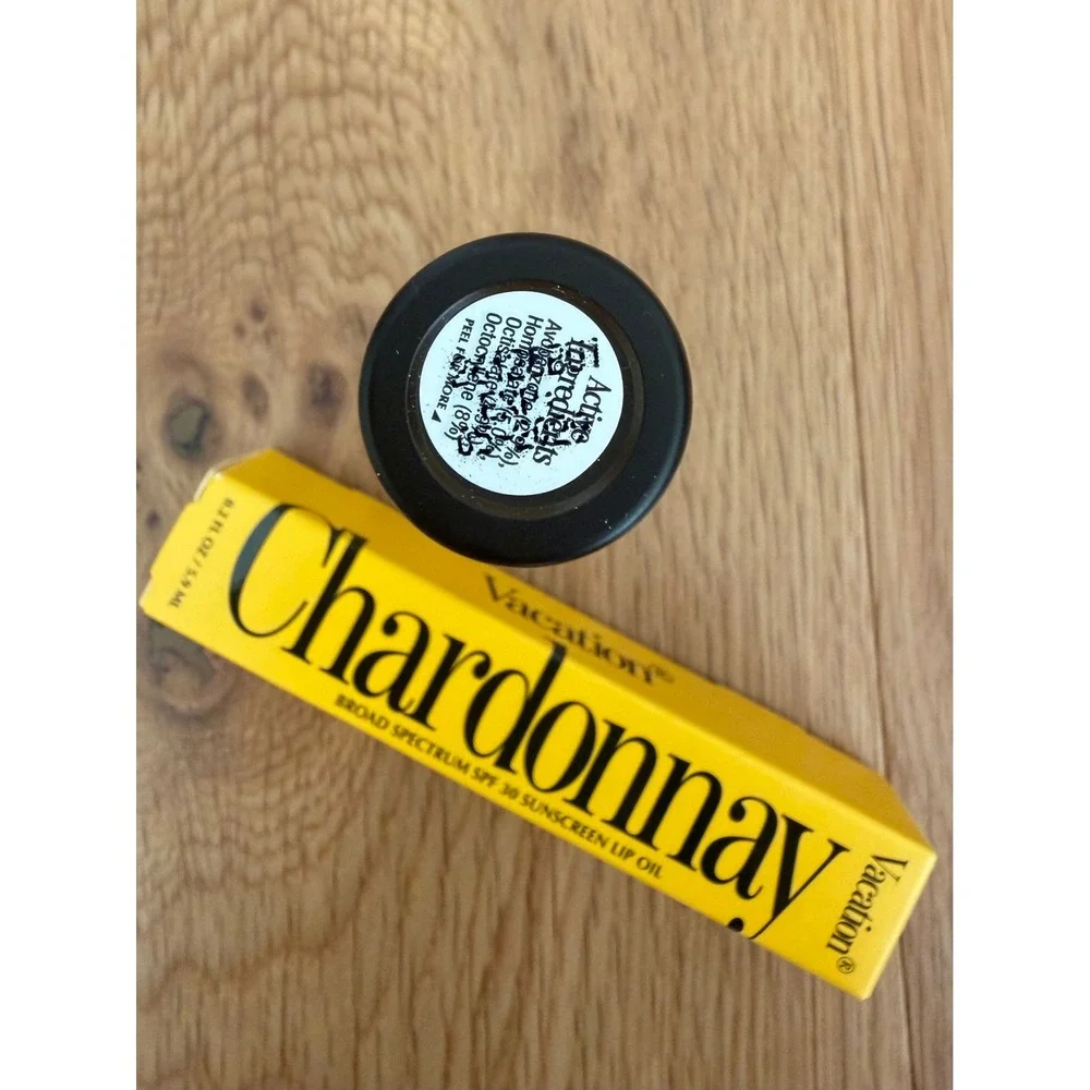 Vacation Chardonnay SPF 30 Sunscreen Lip Oil 5.9 mL - Exp 05/20/29